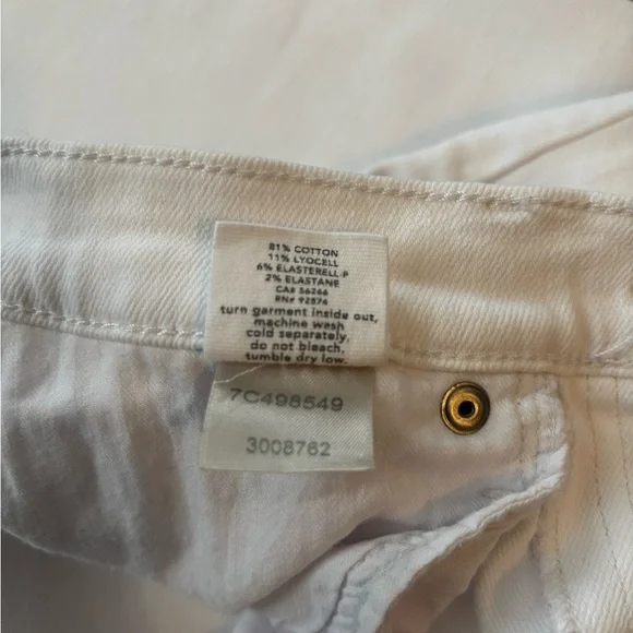 Splendid High Waist Wide Leg Crop Jean size 26 raw hem NWT - Picture 13 of 14